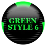 green icon pack style 6 android application logo